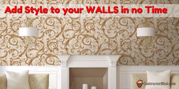 How much times does it take to apply Wall Paper in a home - ContractorBhai