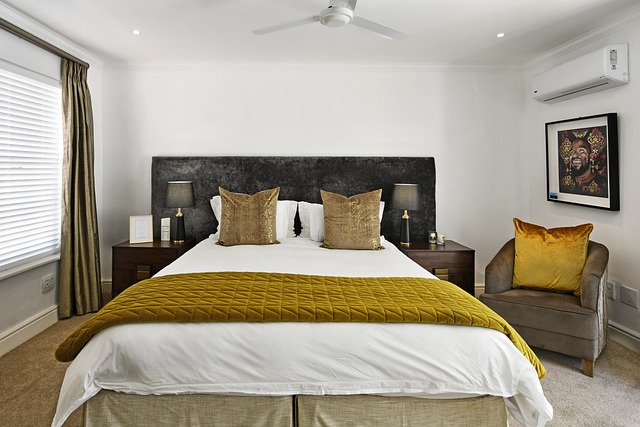 Ceiling Fan in Bedroom