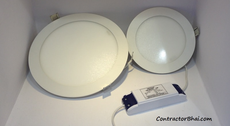 Incandescent light vs CFL lights vs LED lights - ContractorBhai