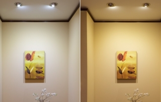 Yellow Lights White lights