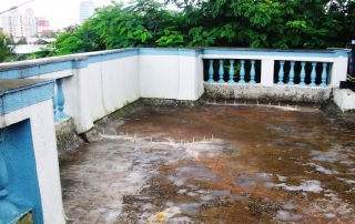 terrace precaution waterproofing