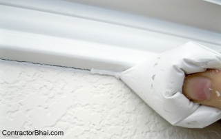 window frame sealant & expansion joint