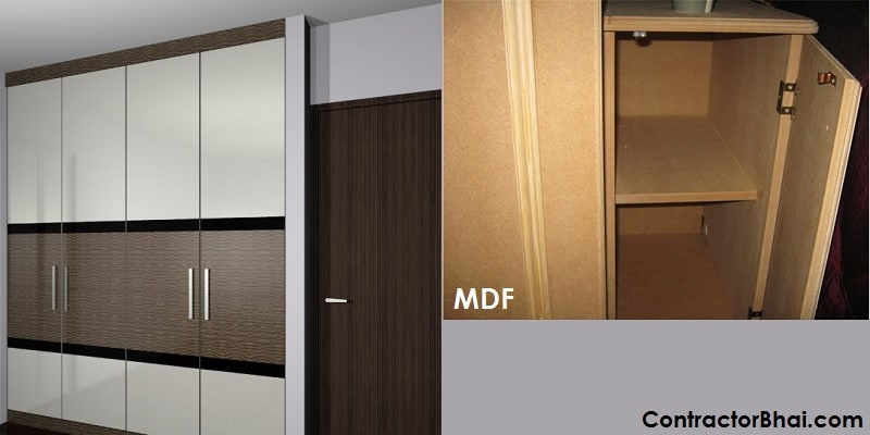 Mdf Wardrobe V S Plywood Wardrobe Contractorbhai