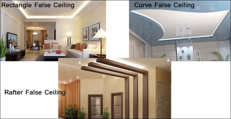 False ceiling designs for living rooms: 9 design elements to know  (40+Images) | Building and Interiors
