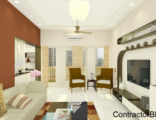 Modern, Trendy Living room Interiors, Bangalore