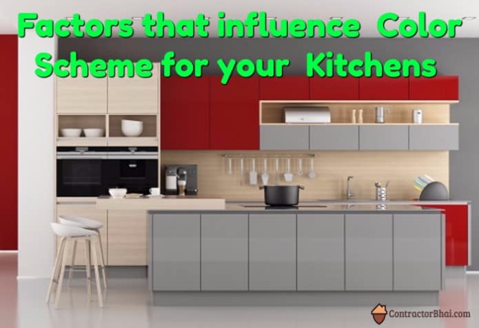 Indian Kitchen Room Color Scheme, Kitchen Cabinets Color Combination Pictures India