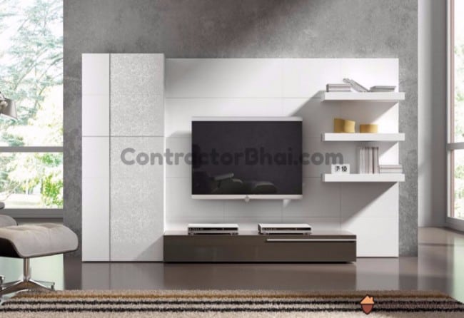 Contractorbhai-Stylish-TV-Unit-for Smaller-homes