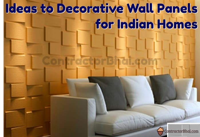 Ideas To Decorative Wall Panels For Indian Homes - Decorative Wall Panels For Living Room India