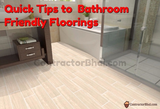 Bathroom Friendly Interior Flooring